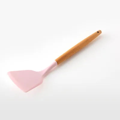Silicone Kitchen Utensils Set Nonstick Spoon Soup Ladle Turner Spatula Tong Baking Cooking Utensil Cookware Utensilios De Cocina