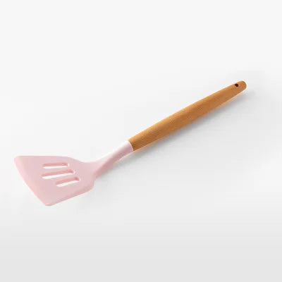Silicone Kitchen Utensils Set Nonstick Spoon Soup Ladle Turner Spatula Tong Baking Cooking Utensil Cookware Utensilios De Cocina