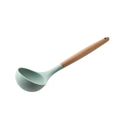 Silicone Kitchen Utensils Set Nonstick Spoon Soup Ladle Turner Spatula Tong Baking Cooking Utensil Cookware Utensilios De Cocina