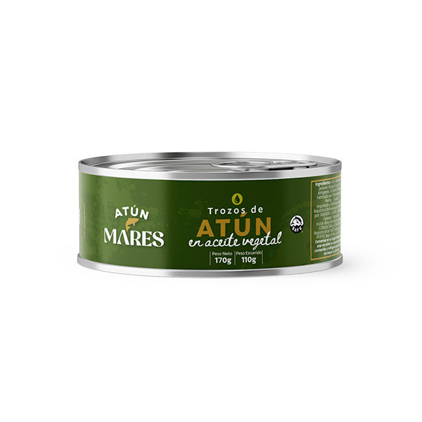 Atún mares Aceite Vegetal 170Gr