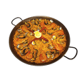 Paella valenciana 2 personas