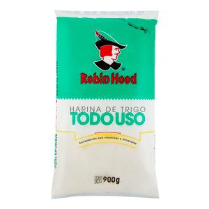 Harina de trigo todo uso robin hood 900g