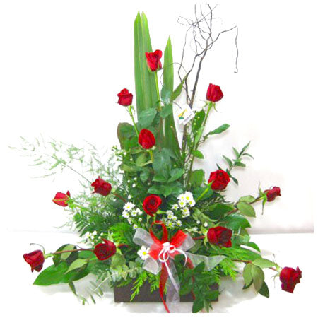 Ramo de rosas rojas