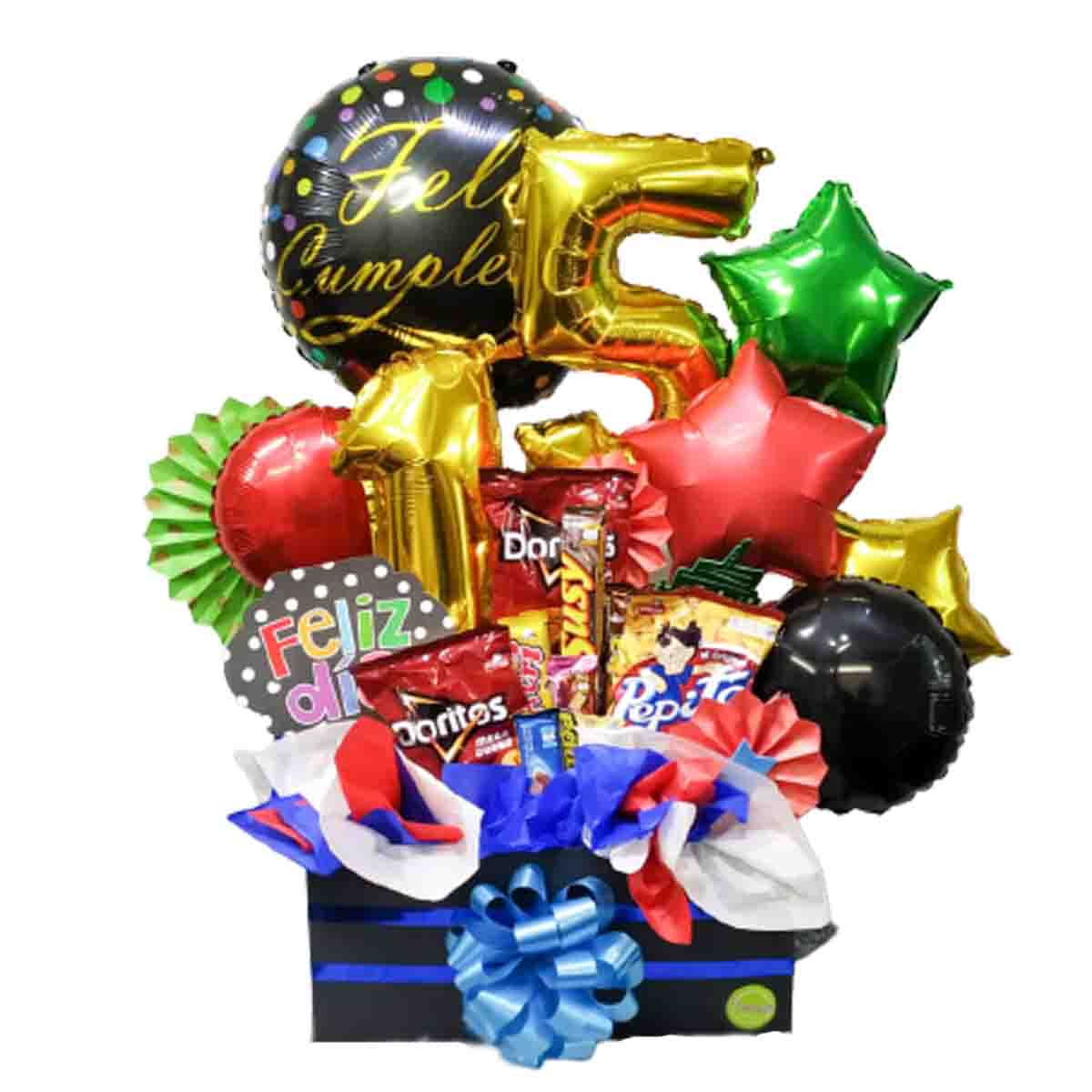 Arreglo De Globos Y Chucherias