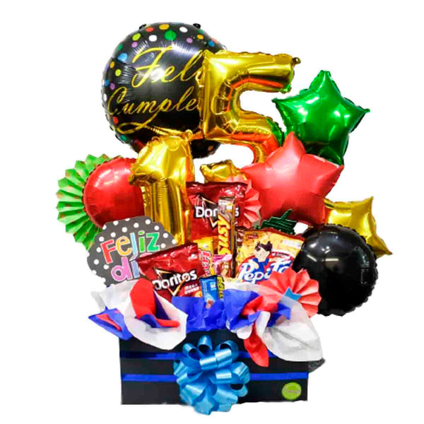 Arreglo De Globos Y Chucherias