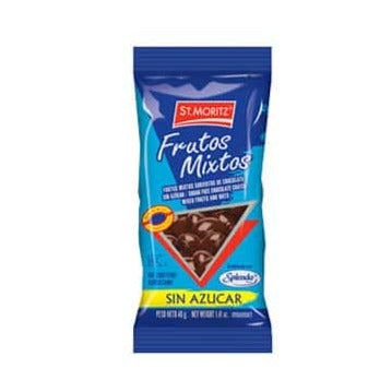 Chocolate St Moritz Frutos Mixtos C/Chocolate S/A 40G