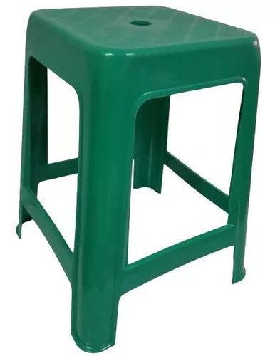 Banquito plástico verde