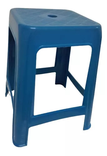 Banquito plástico azul