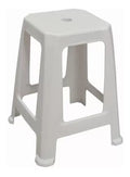 Banquito plástico blanco