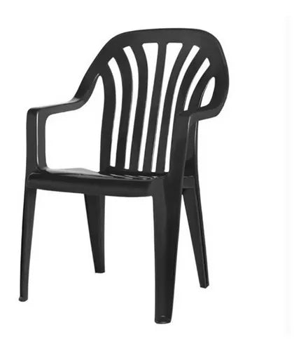 Sillon Plast Vip Gris Kamaplast