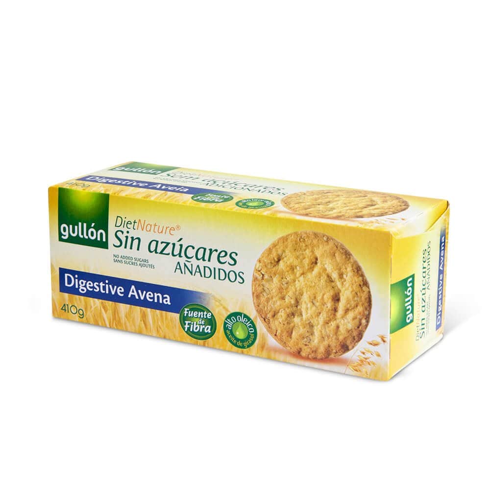 Galleta Sin Azucar Gullon Avena 250g