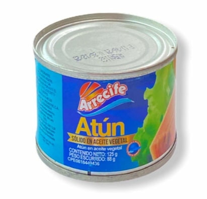 Atún arrecife Aceite Vegetal 125g