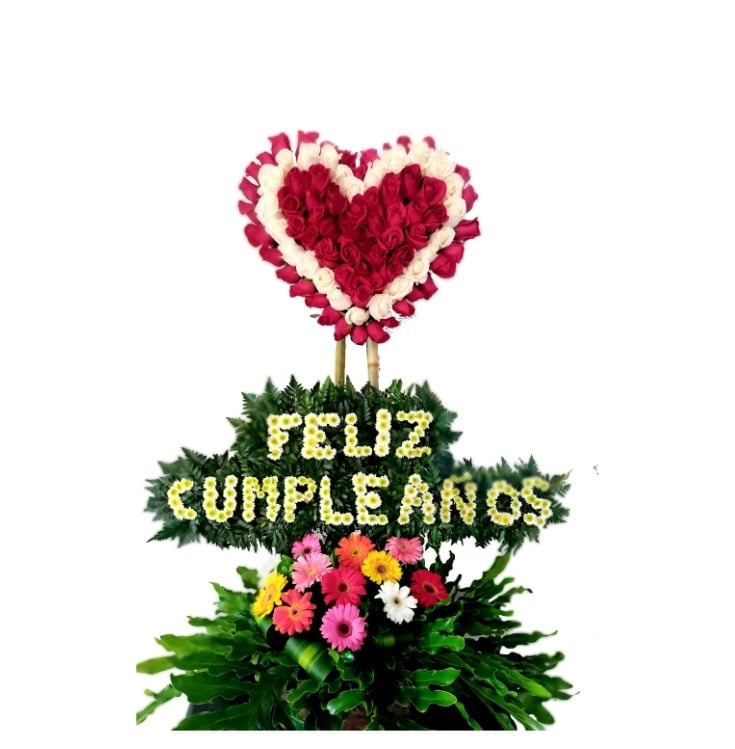 CORAZÓN CON LETRERO