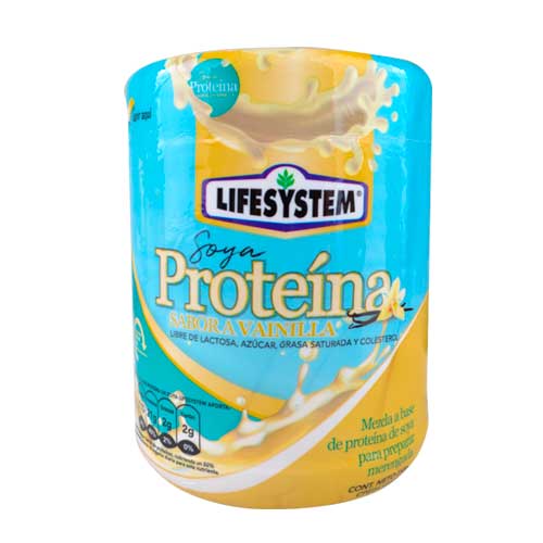 Proteina De Soya Lifesystem Vainilla 250g