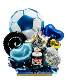 ARREGLO DE PELOTA AZUL - Domi Delivery