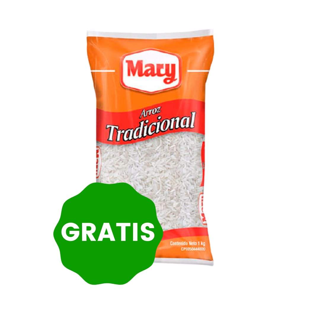 Arroz mary tradicional 1kg gratis - Domi Delivery