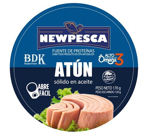 Atún newpesca aceite vegetal 170G - Domi Delivery