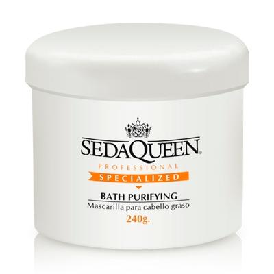 Baño De Crema Seda Queen Nutrix Cabello Graso 240g - Domi Delivery