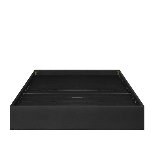 Base Cama negro cuero