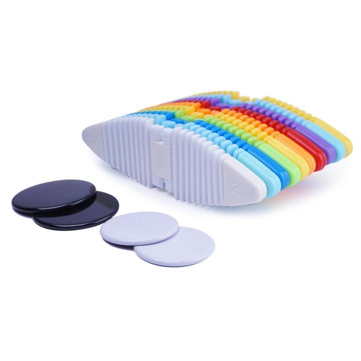 BLOQUES MAGNÉTICOS ARMABLES 14PZAS - Domi Delivery