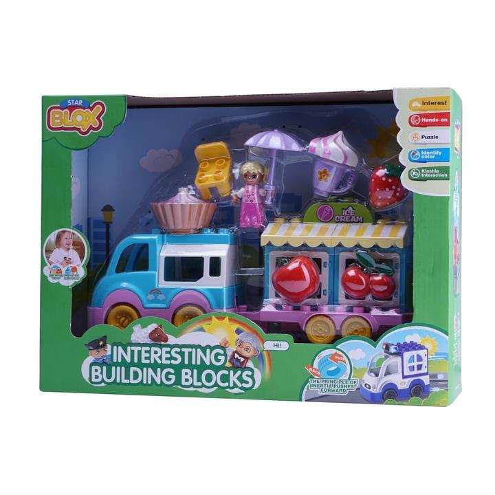 BLOQUES PARA ENSAMBLAR CARRO HELADERO - Domi Delivery