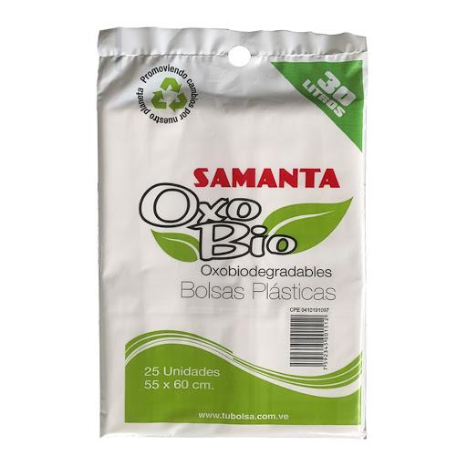 Bolsa De Basura Samanta Oxobio 30Lt X25U - Domi Delivery