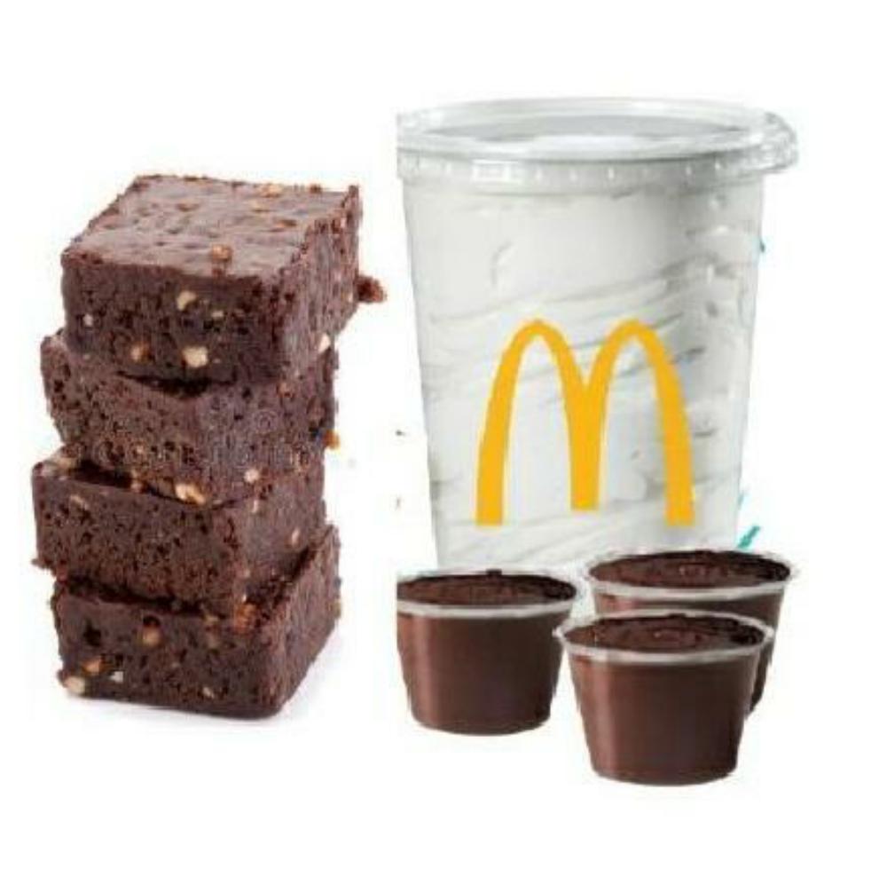 Brownie + Helado Familiar - Domi Delivery