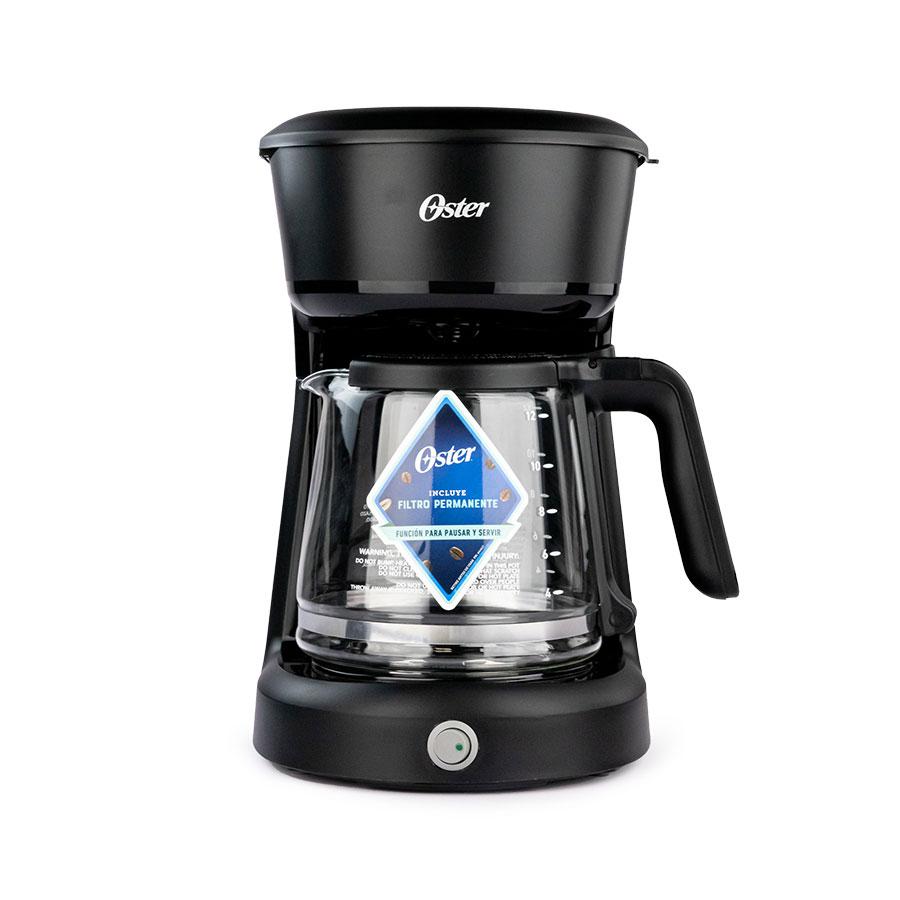 Cafetera Oster 12 tazas, negro - Domi Delivery