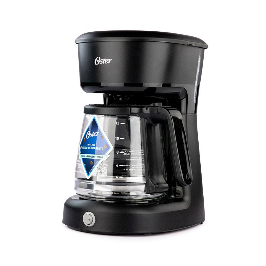 Cafetera Oster 12 tazas, negro - Domi Delivery