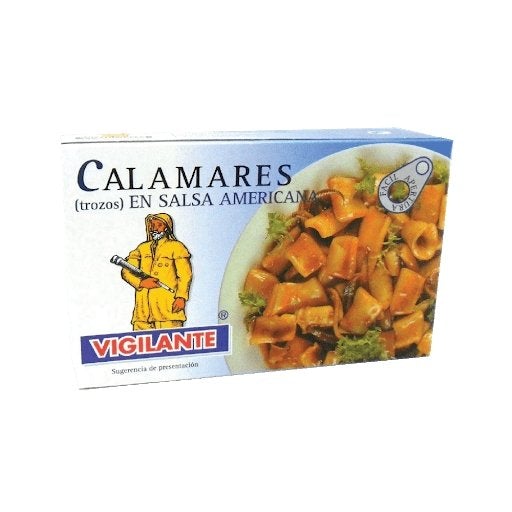 Calamares Vigilante Trozos En Aceite 115g - Domi Delivery