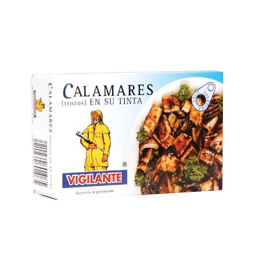 Calamares Vigilante Trozos En Tinta 115g - Domi Delivery