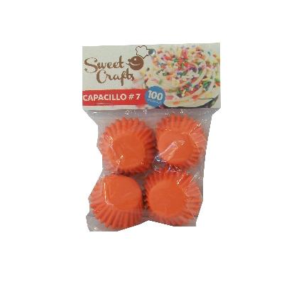 Capacillos Sweet Crafts Naranja - Domi Delivery