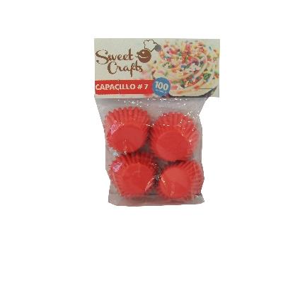 Capacillos Sweet Crafts Rojo - Domi Delivery