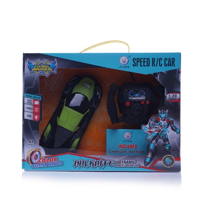 CARRO A CONTROL REMOTO CON BATERÍA Y LUZ - Domi Delivery