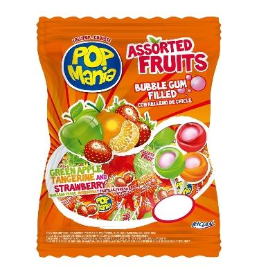 Chupetas Pop Mania Fruta Surtidas 24U - Domi Delivery