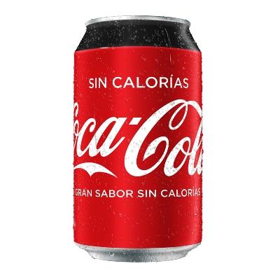 Coca Cola zero Lata 355Ml - Domi Delivery
