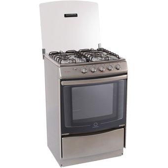 Cocina 4 hornillas acero inox - Domi Delivery