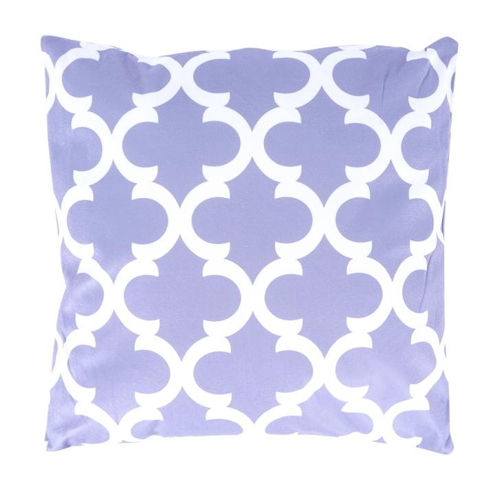 COJIN DE TELA ESTAMPADA 45*45CM SEMI CÍRCULO - Domi Delivery