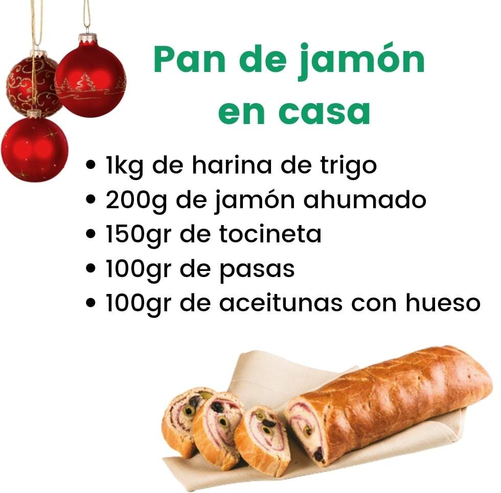 Combo pan de jamon en casa - Domi Delivery