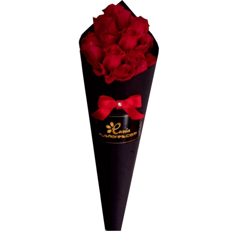 CONO DE 12 ROSAS - Domi Delivery