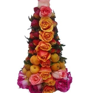 Cono flores y frutas 01 - Domi Delivery