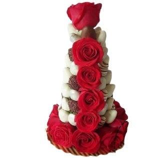 Cono flores y frutas 02 - Domi Delivery