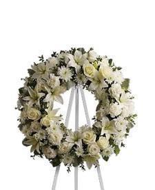 CORONA DE FLORES VARIAS  - Domi Delivery