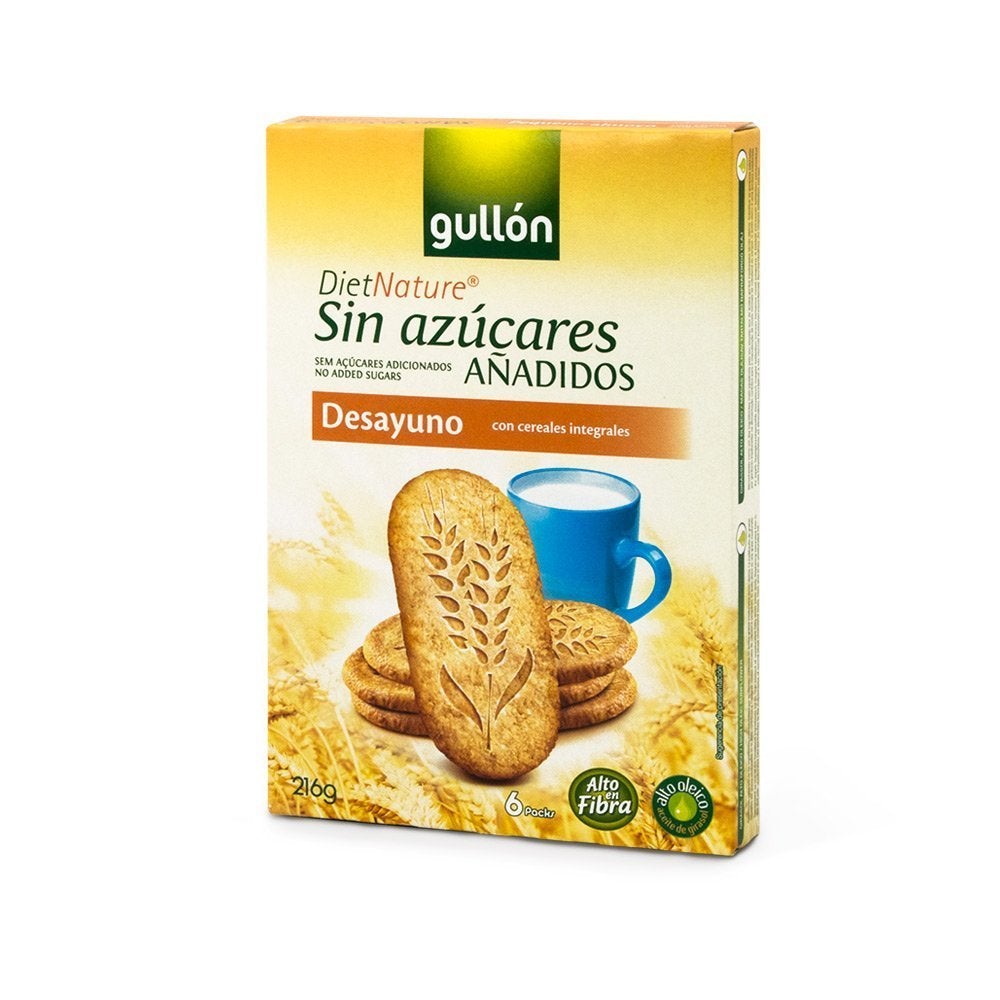Galleta Sin Azucar Gullon Diet Nature 216g