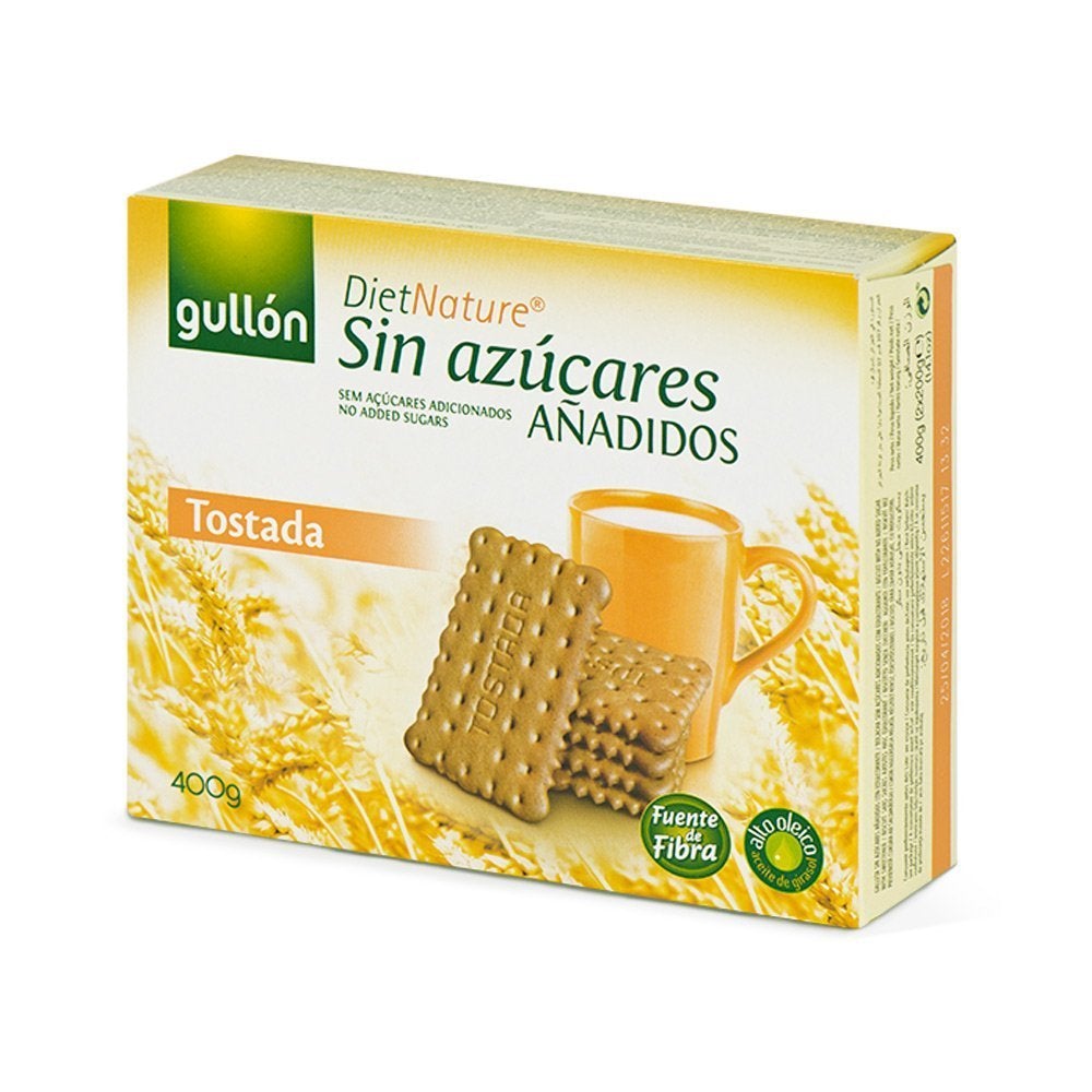 Galleta Tostada Sin Azucar Gullon Maria 400g