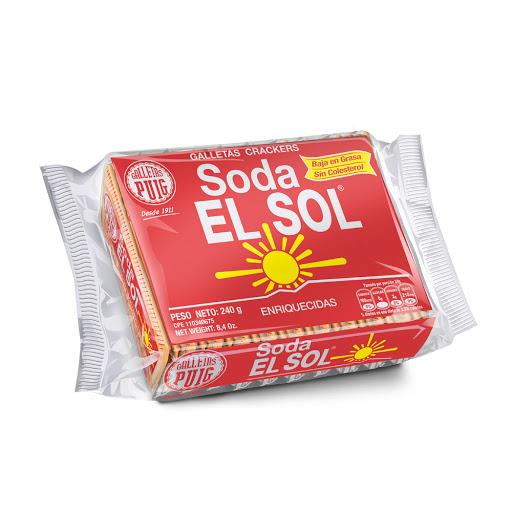 Galleta De Soda El Sol 240g - Domi Delivery