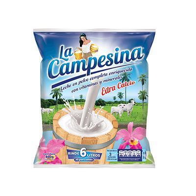 Leche la campesina extra calcio 800G - Domi Delivery