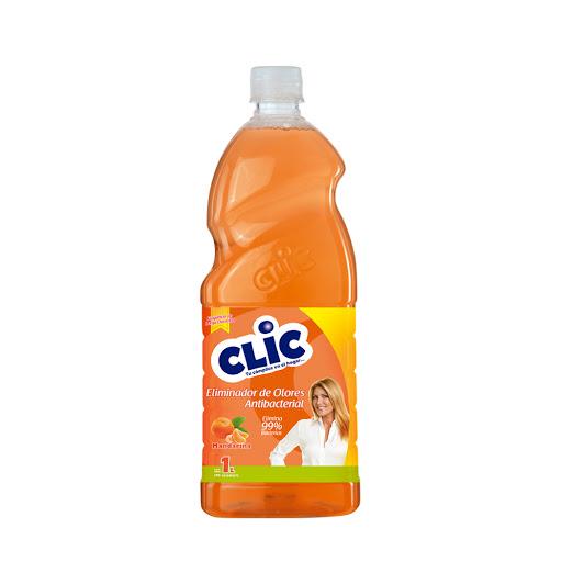 Limpiador Clic Eliminador De Olor Antibacterial Mandarina 1L - Domi Delivery