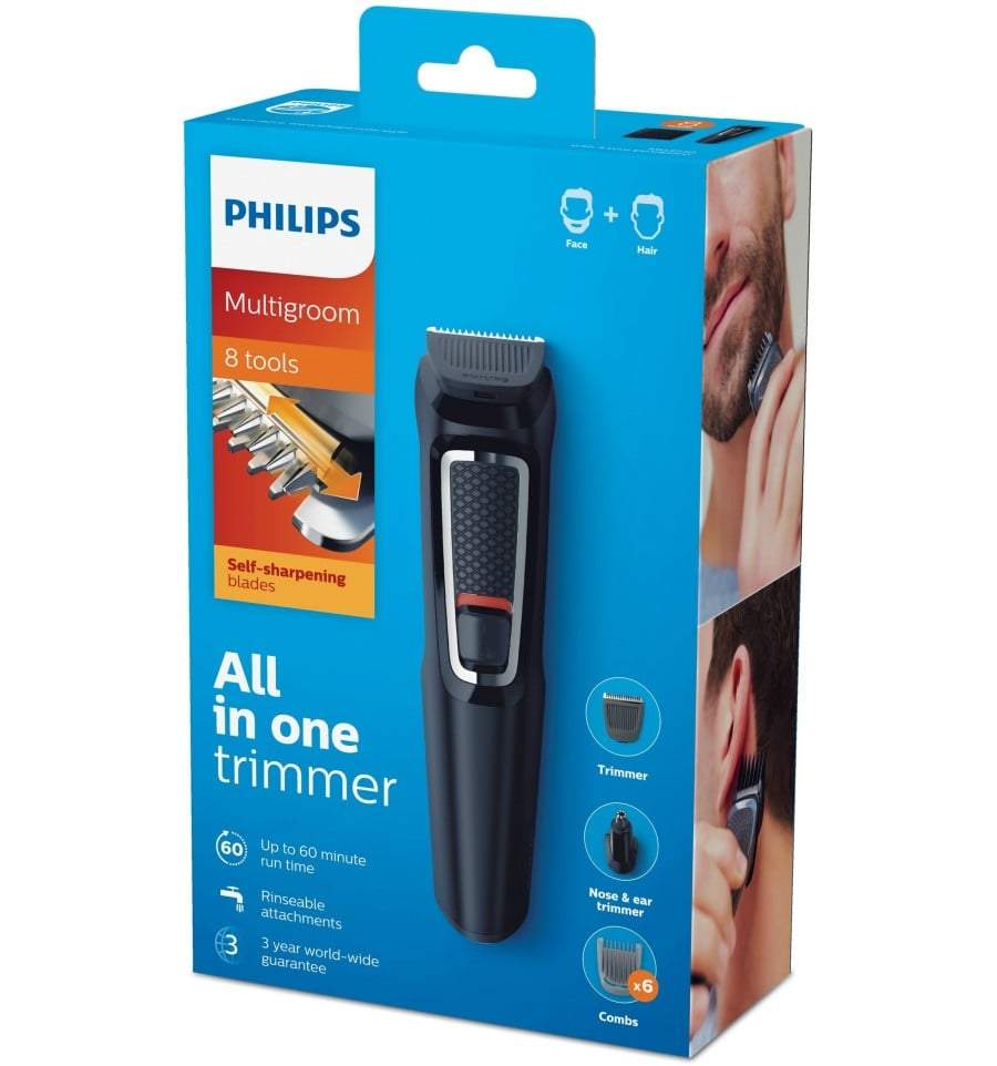 Maquina de afeitar multiuso personal 8 en 1 MG3730-15 Philips - Domi Delivery