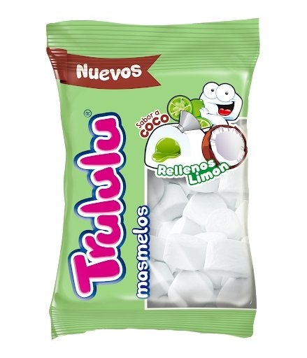 Marshmallows Trululu Relleno De Limón Y Coco 65G - Domi Delivery